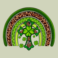 Western Shamrock Cross Rainbow Heavyweight Hoodie | Teevron