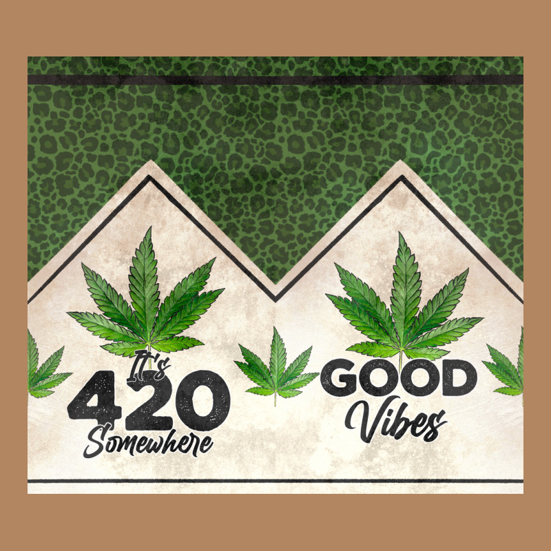 420 Somewhere Good Vibes Weed Tumbler2 Long Sleeve Tee by CTS Tumbler Store | Teevron