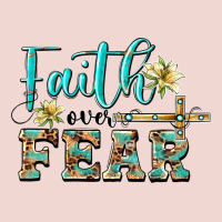Faith Over Fear With Cross Premium Sweatshirt | Teevron