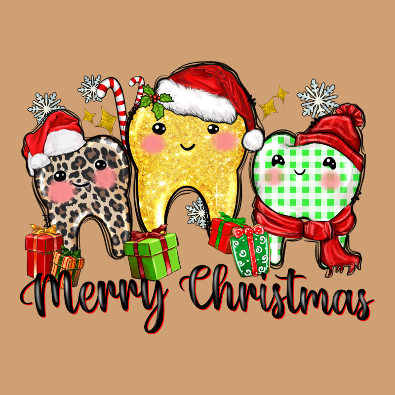 Merry Christmas Tooth Vintage Tee by Zillion Design Studio | Teevron