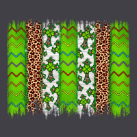 Western St. Patrick's Shamrock Cross Leopard Brushstroke Heavyweight Hoodie | Teevron