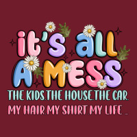 Its All A Mess Zipper Hoodie | Teevron