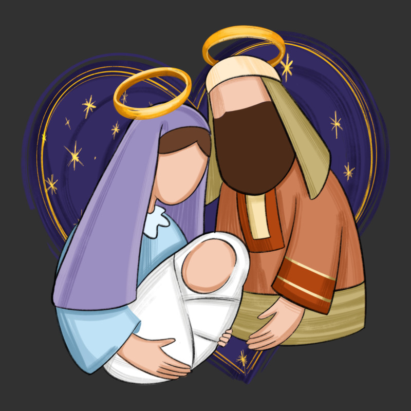 Holy Night Jesus Birth Urban Heavy Tee by Zillion Design Studio | Teevron
