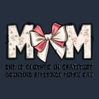 Mom She Is Clothed In Gratitude Counting Blessings Zipper Hoodie | Teevron