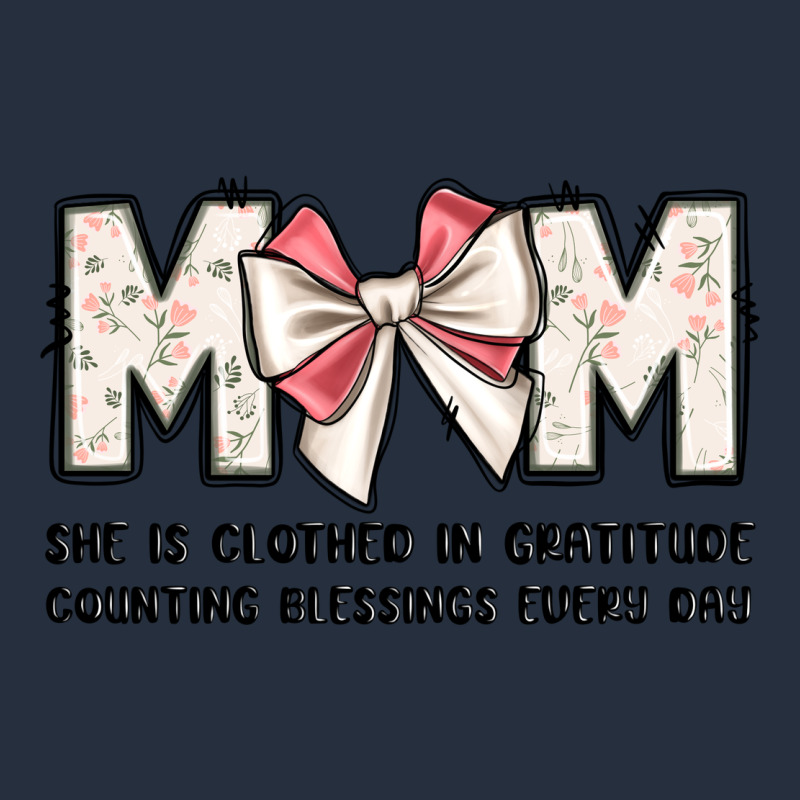 Mom She Is Clothed In Gratitude Counting Blessings Zipper Hoodie by JahusDesignShop | Teevron