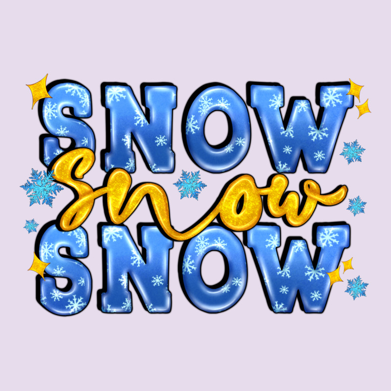 Snow Snow Snow With Sparkle Premium Hoodie by AdoDesignShop | Teevron