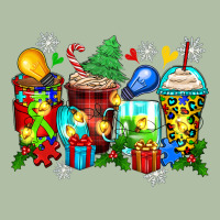 Autism Christmas Coffee Cups Urban Heavy Tee | Teevron
