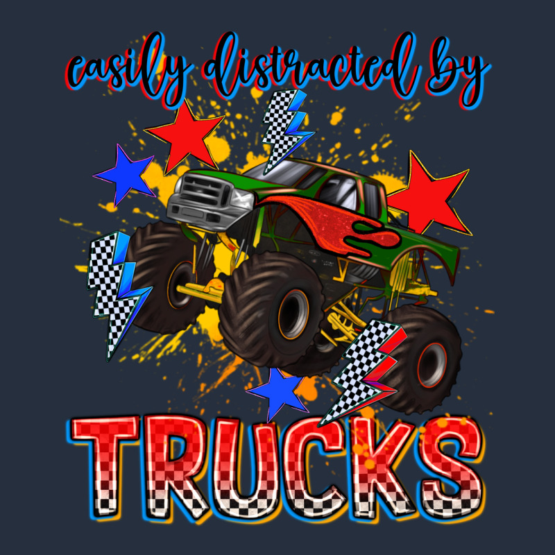 Easily Distracted By Trucks Zipper Hoodie by AdoDesignShop | Teevron