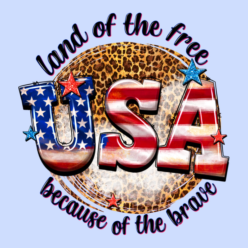 Land Of The Free Usa Because Of The Brave Billie W Urban Heavy Tee by texasbilliewilder | Teevron