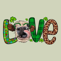Western St. Patrick's Day Love Cow Heavyweight Hoodie | Teevron