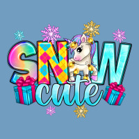 Snow Cute With Unicorn Urban Heavy Tee | Teevron
