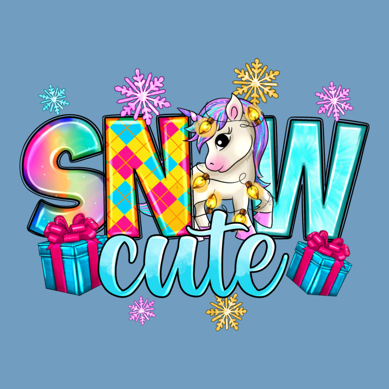 Snow Cute With Unicorn Urban Heavy Tee by Zillion Design Studio | Teevron