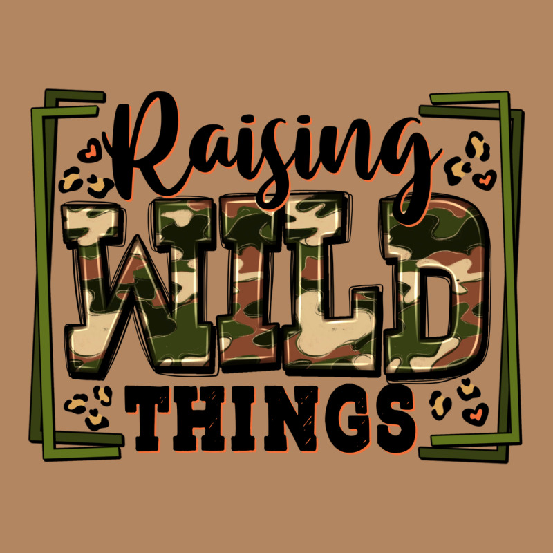 Raising Wild Things Long Sleeve Tee by Zillion Design Studio | Teevron