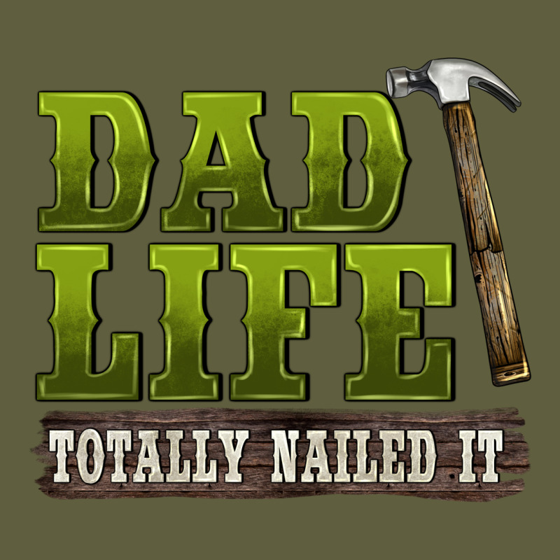 Dad Lıfe Totally Naıled It Vintage Tee by BarkalooDesign | Teevron