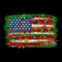 Christmas American Flag Premium Sweatshirt | Teevron