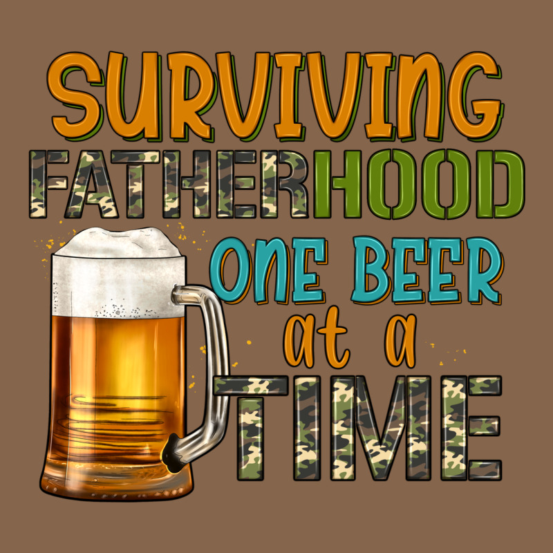 Surviving Fatherhood One Beer At A  Time Premium Tee by Artiststas | Teevron