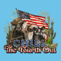 Chill The Fourth Out Cows 4th July America Premium Sweatshirt | Teevron
