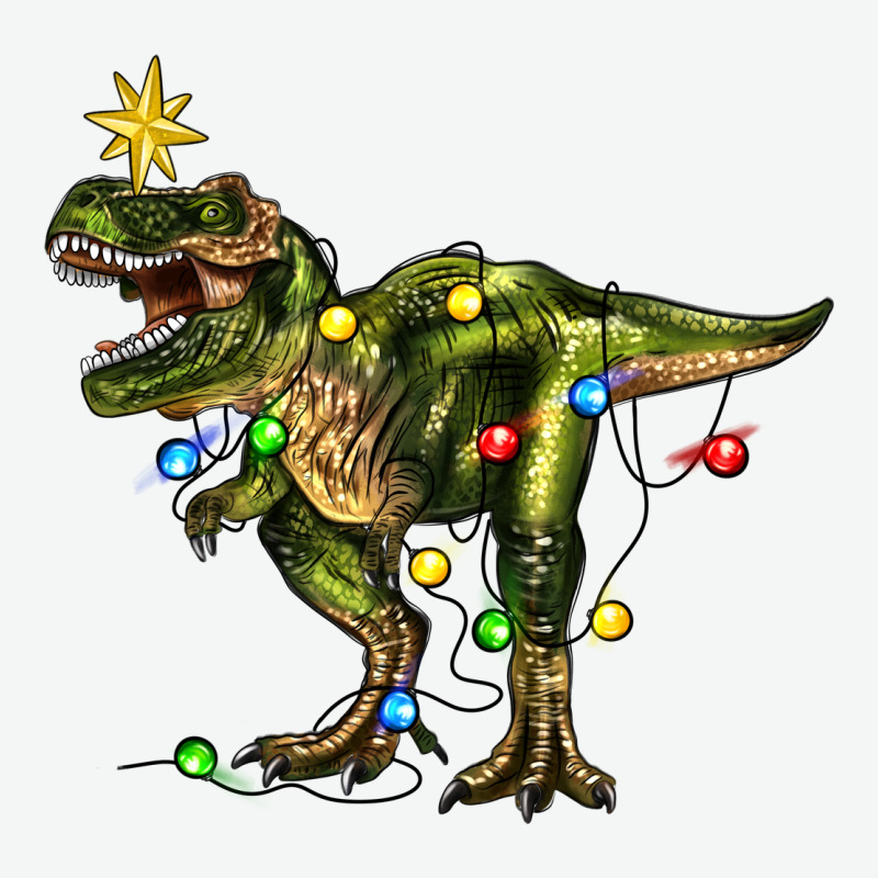 Tree Rex Christmas Urban Heavy Tee by Zillion Design Studio | Teevron