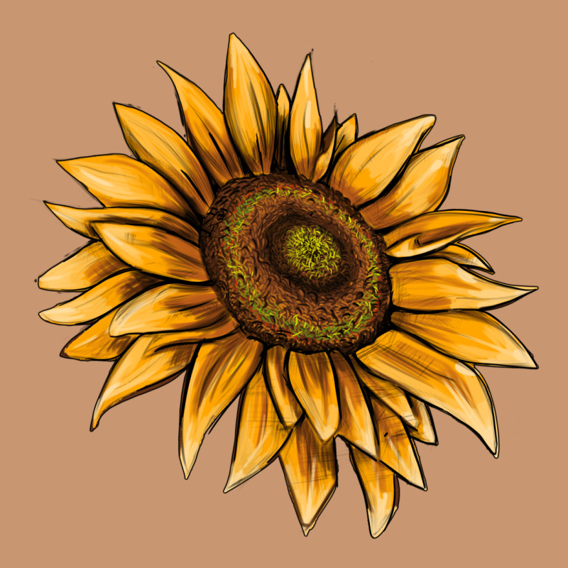 Sunflower Heavyweight Hoodie by AdoDesignShop | Teevron