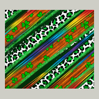St Patricks Day Leopard Rainbow Heavyweight Hoodie | Teevron