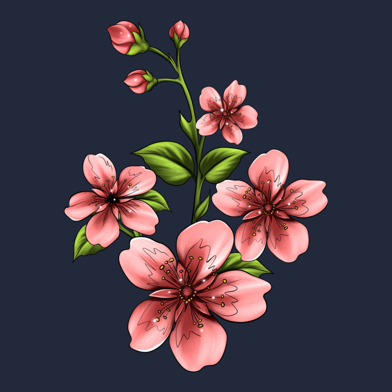 Pink Flowers Hibiscus Premium Sweatshirt by Jasminsmagicworld | Teevron