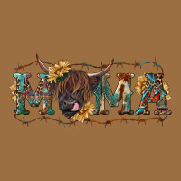 Mama With Highland Cow Vintage Tee | Teevron
