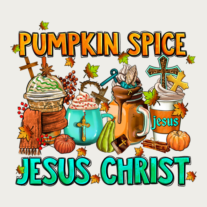 Pumpkin Spıce Jesus Christ Coffee Cups Zipper Hoodie by AdoDesignShop | Teevron