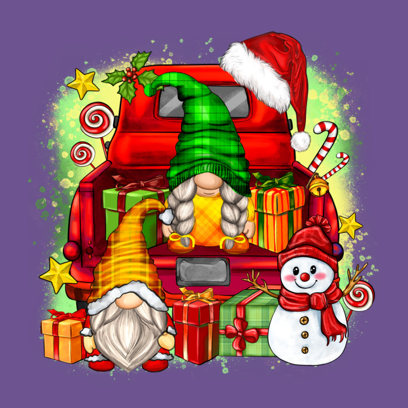 Christmas Gnome Truck Vintage Tee by Zillion Design Studio | Teevron