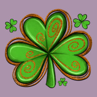 St Patricks Day Shamrock With Glitter Heavyweight Hoodie | Teevron