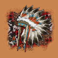 İndian Headress Cowhide Heavyweight Hoodie | Teevron