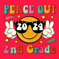 Peace Out 2024 2nd Grade Zipper Hoodie | Teevron