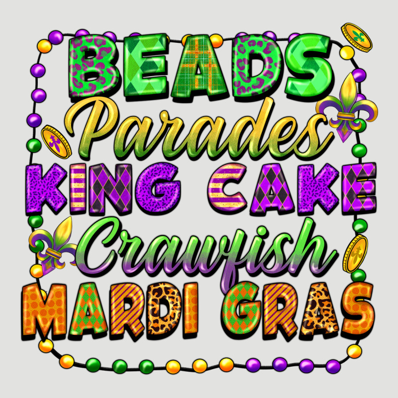 Beads Parades King Cake Crawfish Mardi Gras Classic Tee by FaDigitalArtStudio | Teevron