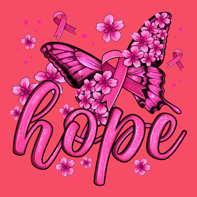Hope Breast Cancer Butterfly Premium Sweatshirt by Jasminsmagicworld | Teevron