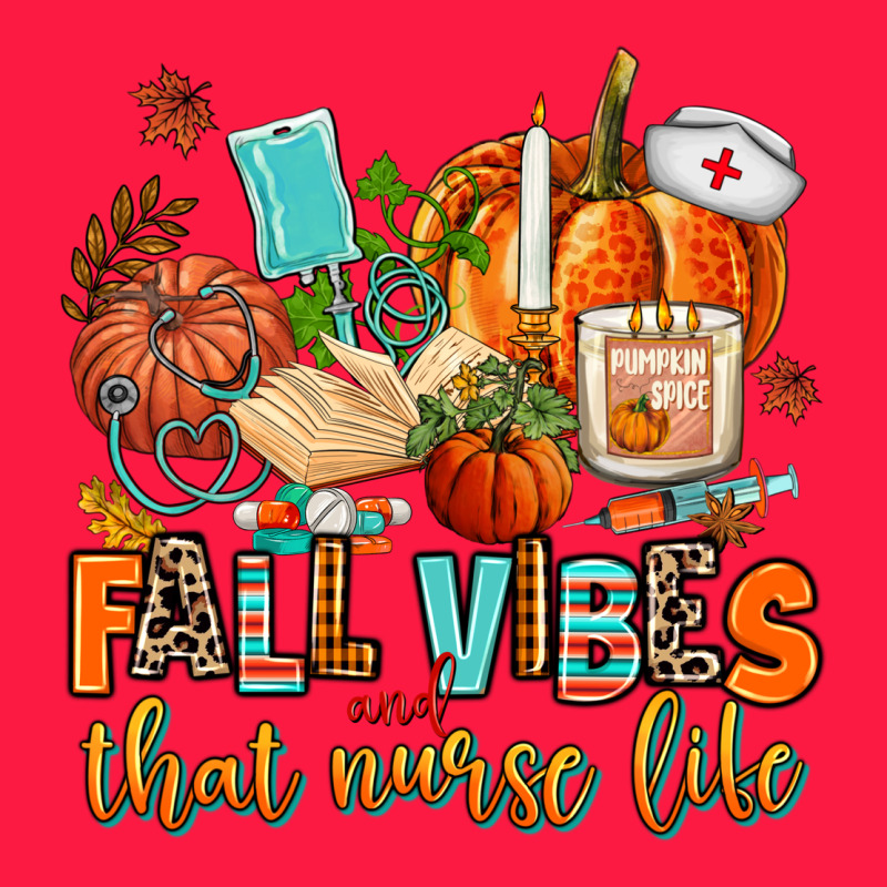 Fall Vibes And That Nurse Life Zipper Hoodie by AdoDesignShop | Teevron