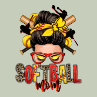 Softball Mom Messy Bun Long Sleeve Tee | Teevron