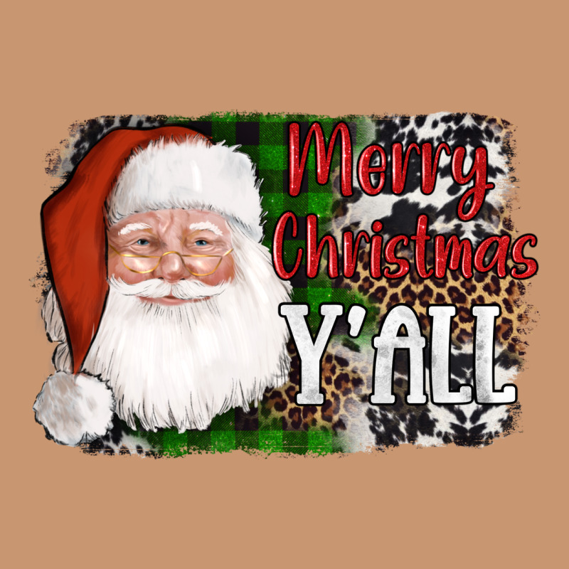 Santa Merry Christmas Y'all Heavyweight Hoodie by AdoDesignShop | Teevron