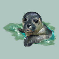 Sea Seal Face Illustrations Premium Sweatshirt | Teevron