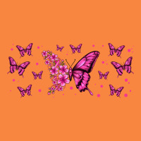 Floral Breast Cancer Butterfly Premium Sweatshirt | Teevron