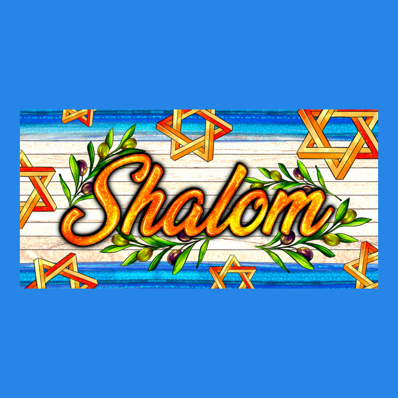 Shalom With Olive Branch Premium Hoodie by AdoDesignShop | Teevron