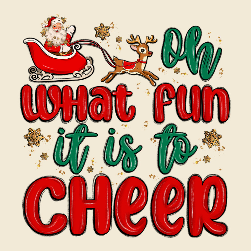 Oh What Fun It Is To Cheer Premium Hoodie by MaliasSmallBusiness | Teevron