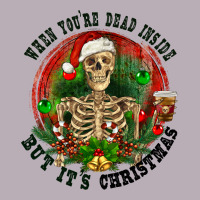 When You're Dead Inside But It's Christmas Vintage Tee | Teevron