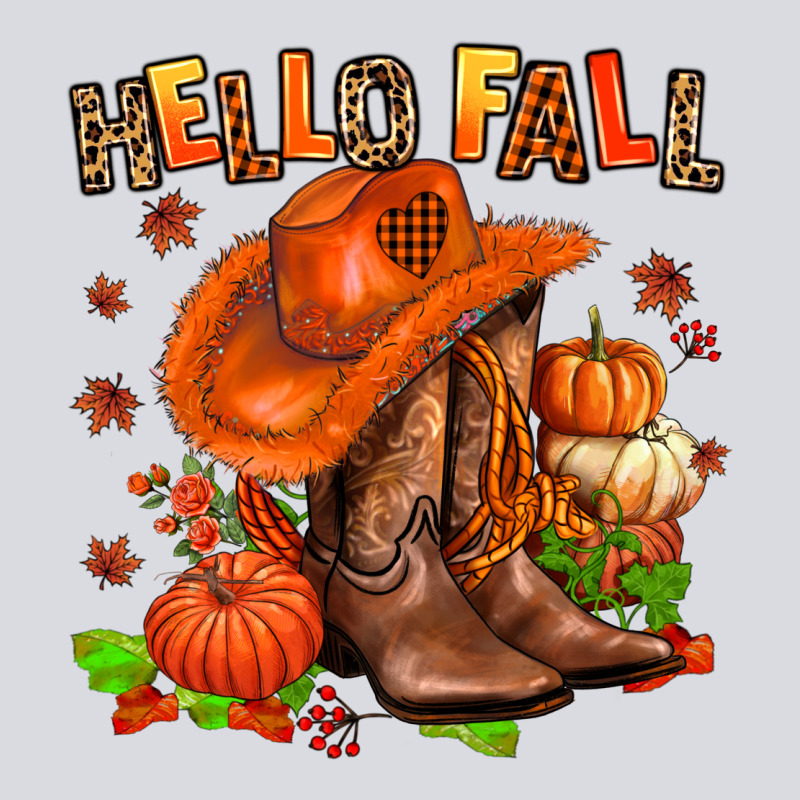 Hello Fall Pumpkins  Cowgirl  And Roses Zipper Hoodie by AdoDesignShop | Teevron