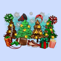 Christmas Trees With Football Urban Heavy Tee | Teevron