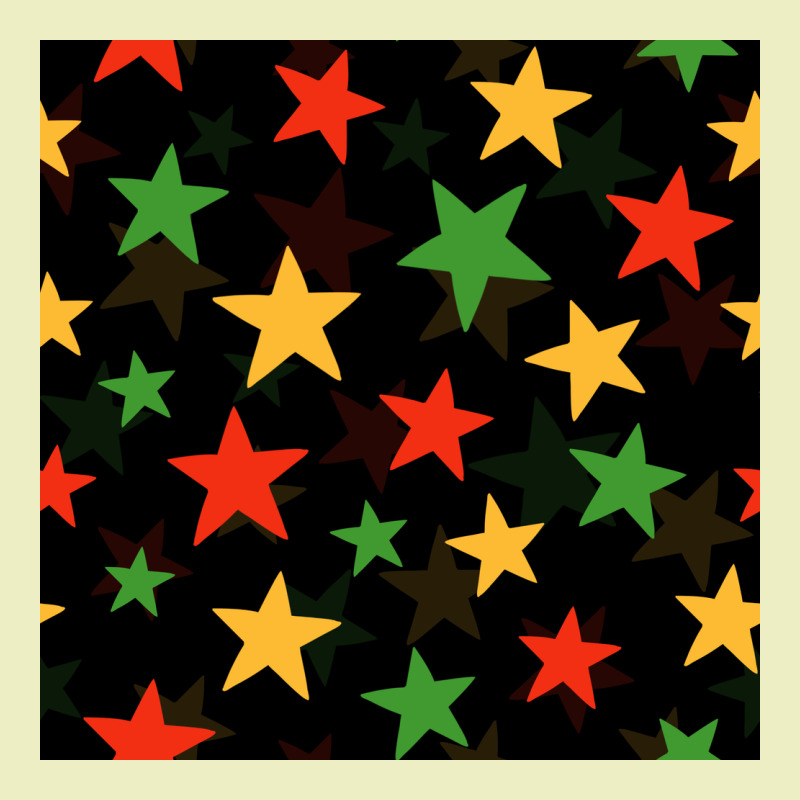 African Color Stars Seamless Pattern Urban Hoodie by BundleAndBundleShop | Teevron