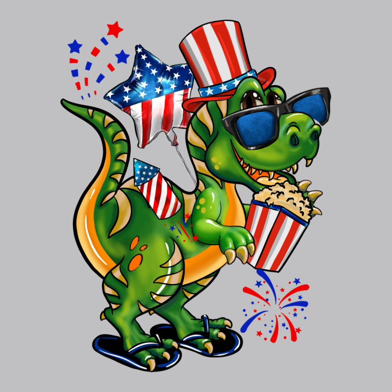 4th Of July T-rex Classic Tee by CowGirlArtShop | Teevron