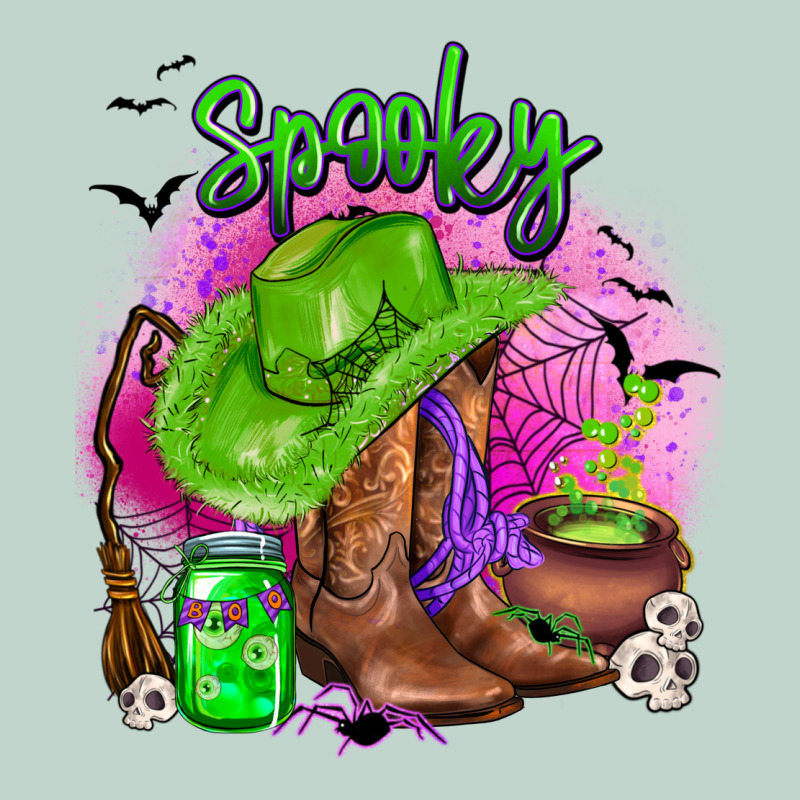 Spooky Cowgirl  Halloween Zipper Hoodie by AdoDesignShop | Teevron