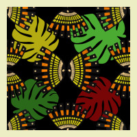 African And Leaf Seamless Pattern Urban Hoodie | Teevron