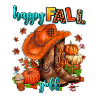 Happy Fall Y'all  Cowgirl Zipper Hoodie | Teevron
