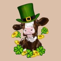 St Patricks Day Cow Urban Heavy Tee | Teevron
