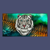White Tiger Forest License Plate Vintage Tee | Teevron